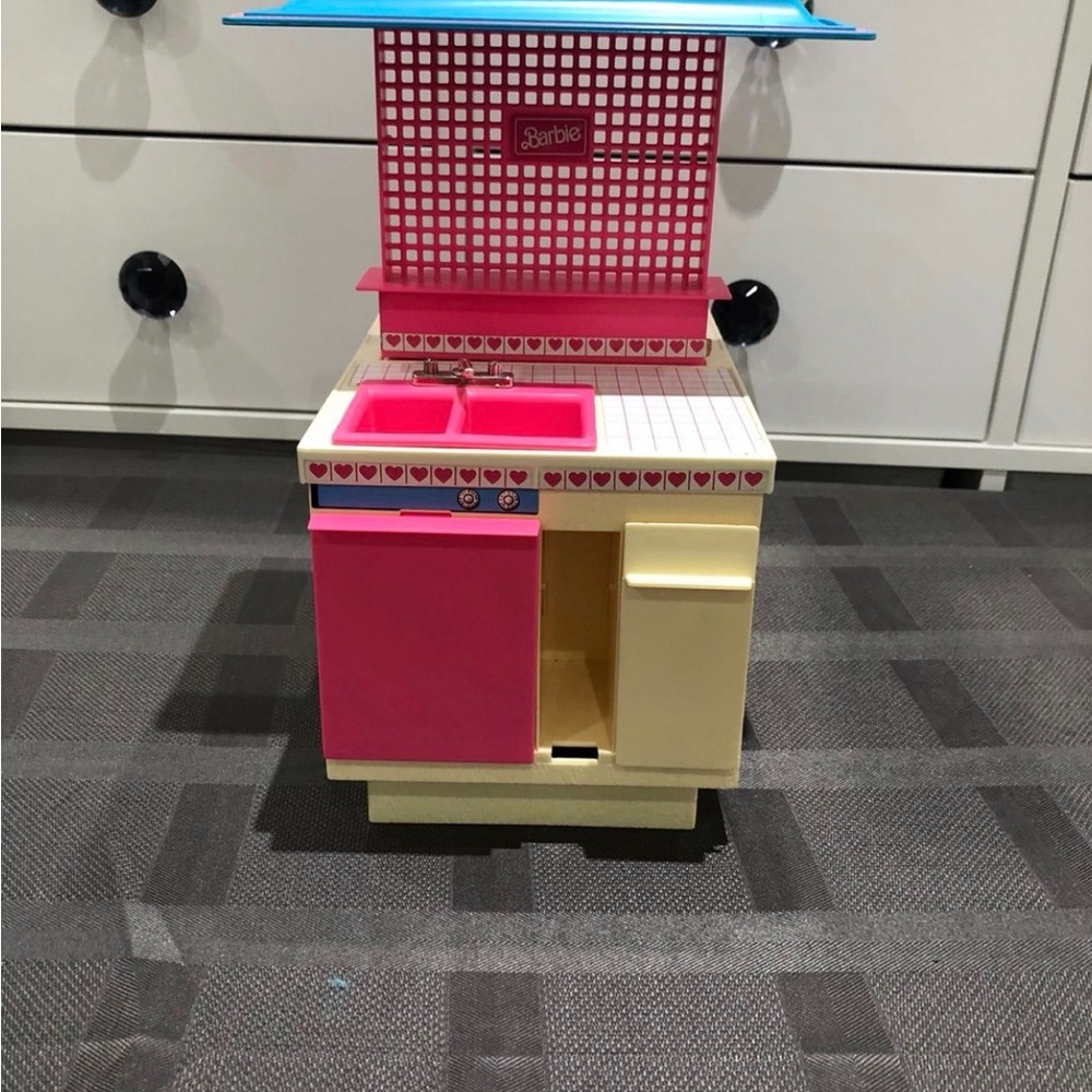 Barbie Dream Kitchen Mattel Vintage 1984